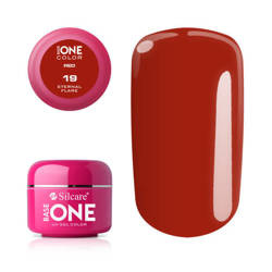 Silcare Gel Base One RED 19 External Flare 5g
