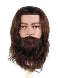 Główka treningowa TOM z brodą włos proteinowy