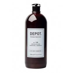 DEPOT No.108 Detoxyfining szampon do włosów z węglem 1000ml