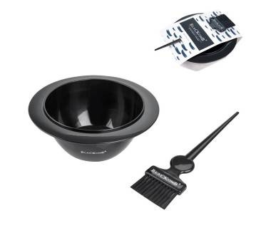 Poniks miska do farb czarna + pędzel BZN001