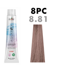 Farba do włosów Itely Aquarely 8PC 8/81 Perłowo popielaty jasny blond 100ml