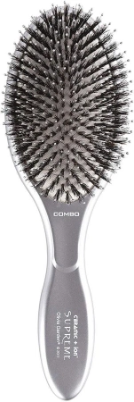 Olivia Garden Supreme Combo szczotka do włosów przedłużanych włosie z dzika