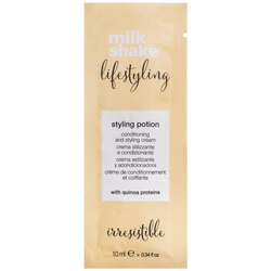 Zone Milk Shake Lifestyling styling potion stylizujący krem do włosów o średnim utrwaleniu 10ml