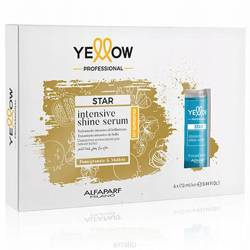 Yellow Star Intensive Shine Serum. Serum na włosy matowe ampułki 6x13ml