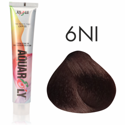 Farba do włosów Itely Aquarely 6NI intensywny naturalny ciemny blond 100ml