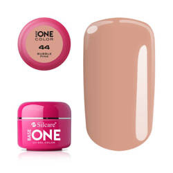 Silcare Gel Base One COLOR 44 Bubble Pink 5g
