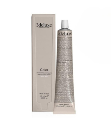 3DeLuxe profesjonalna farba do włosów 10/021 Platynowy perłowy popielaty blond  100ml 