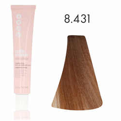 Zone Milk Shake półtrwała farba do włosów smoothies 8/431 egzotycznie brązowy jasny blond 100ml