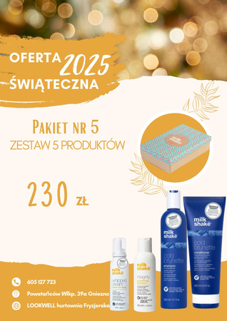 Zone Milk Shake Pakiet nr 5 zestaw 5 produktów