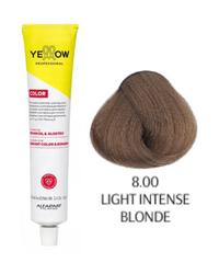 Yellow Color farba do włosów aloetrix  8/00 intensywny jasny blond 100ml  2025