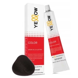 Yellow  Color Farba do włosów 4/51 mahoniowo popielaty średni brąz 100ml