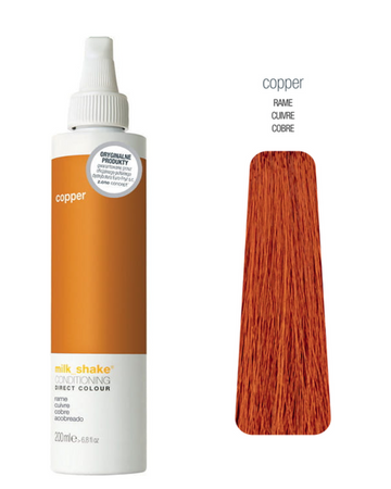 Zone Milk Shake Direct Colour Odżywka koloryzująca do włosów miedziana Copper100ml