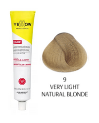 Yellow Color farba do włosów 9 bardzo jasny naturalny blond 100ml 2025