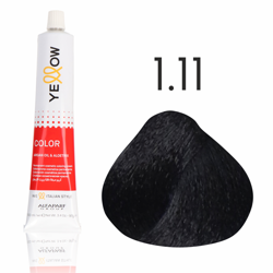 Yellow Color farba do włosów 1/11 chińska czerń (niebieska) 100ml