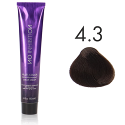 Zone No Inhibiton Multicolor farba do włosów 4/3 złoty brąz 100ml