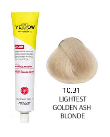 Yellow Color farba do włosów  10/31 najjaśniejszy złoto popielaty blond   100ml  2025