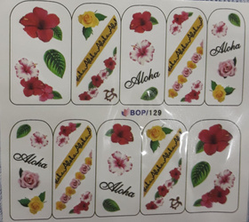 Silcare Naklejka wodna BOP129