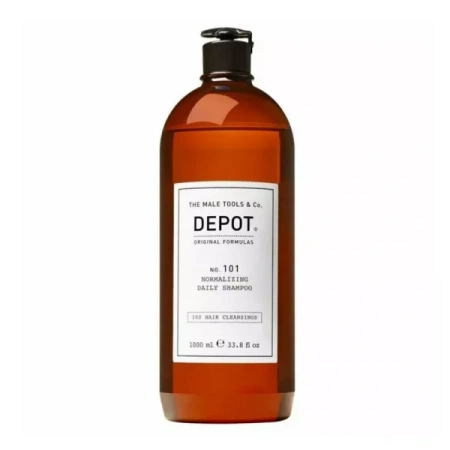 DEPOT NO.101 Normalizing daily shampoo - Szampon do codziennego stosowania 1000ml