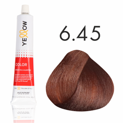 Yellow Color farba do włosów 6/45 ciemny miedziany mahoniowy blond  100ml