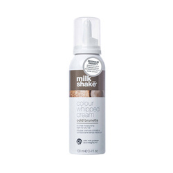 Zone Milk Shake Colour Whipped Cream odżywcza pianka do włosów z kolorowym pigmentem Cold brunette zimny brąz 100ml