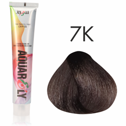 Farba do włosów Itely Aquarely 7K Matowy średni blond 100ml