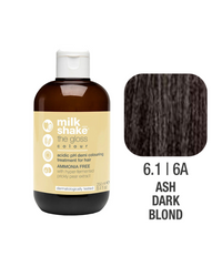 Zone Milk Shake Gloss farba pielęgnująca do włosów 6/1 popielaty ciemny blond 60ml