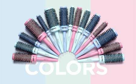 Termix szczotki do modelowania komplet 5 sztuk w metalowym pudełku