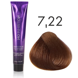 Zone No Inhibiton Multicolor farba do włosów 7/22 zimny czekoladowy blond  100ml