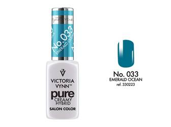 Victoria Vynn PURE CREAMY HYBRID lakier hybrydowy 033 Emerald Ocean 8ml