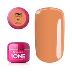 Silcare Gel Base One COLOR 51 Light Orange 5g