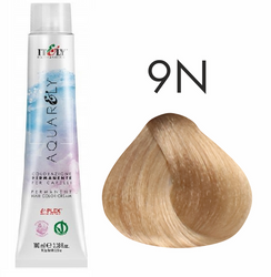 Itely Aquarely farba do włosów 9N 9/0 Naturalny bardzo jasny blond100ml