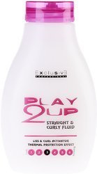 Exclusive play 2up straight&curly. Fluid do włosów gładkich i kręconych 250ml