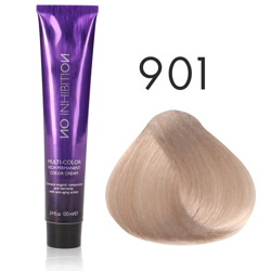 Zone No Inhibiton Multicolor farba do włosów 901 popielaty ultra blond  100ml