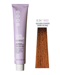 Zone Milk Shake creative farba do włosów 6/34 złoto miedziany ciemny blond 100ml