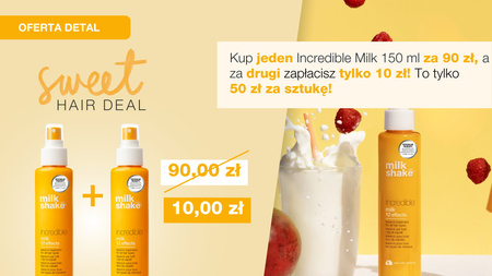 Zone Concept Milk Shake incredible milk - sweet hair deal zestaw 2 incredible milk