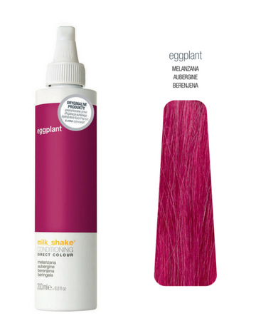 Zone Milk Shake Direct Colour Odżywka koloryzująca do włosów bakłażanowa Eggplant 100ml