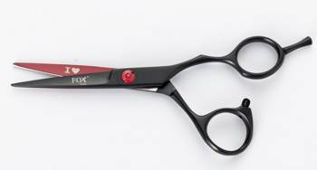 Fox Black love nożyczki fryzjerskie 5,5\"
