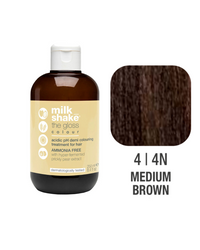 Zone Milk Shake Gloss farba pielęgnująca do włosów 4N średni brąz 60ml