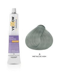 Yellow Pure Toners Metallic Ash . 1 100ml toner do włosów