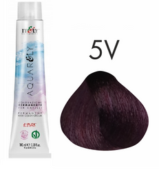 Itely Aquarely farba do włosów 5V  5/6 Fioletowy jasny brąz 100ml