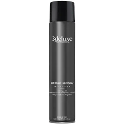 3DeLuxe Lakier do włosów ULTIMATE HOLD BARDZO MOCNY 500ML