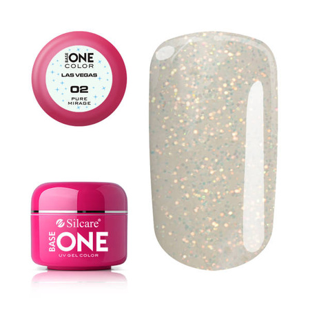 Silcare Gel Base One LAS VEGAS 02 Pure Mirage 5g