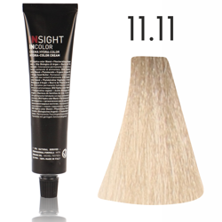 INSIGHT Incolor Fitoproteinowa farba do włosów 11/11 Intensywny popielaty platynowy blond 100ml
