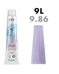 Farba do włosów Itely Aquarely 9L 9/86 bardzo jasny lawendowy blond 100ml