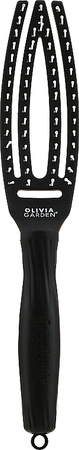 Szczotka do włosów Olivia Garden Finger Brush small czarna