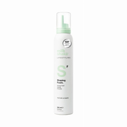 Zone Milk Shake lifestyling shaping foam pianka do stylizacji włosów średnie utrwalenie 200ml