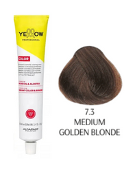 Yellow Color  Farba do włosów 7/3 złoty blond  100ml  2025
