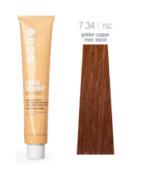 Zone Milk Shake Wonder farba do włosów 7.34 Złoto miedziany średni blond 100ml
