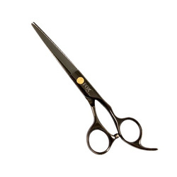 Fox Rose Black nożyczki czarne 6"