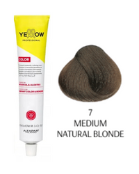 Yellow Color farba do włosów 7 naturalny blond 100ml 2025
